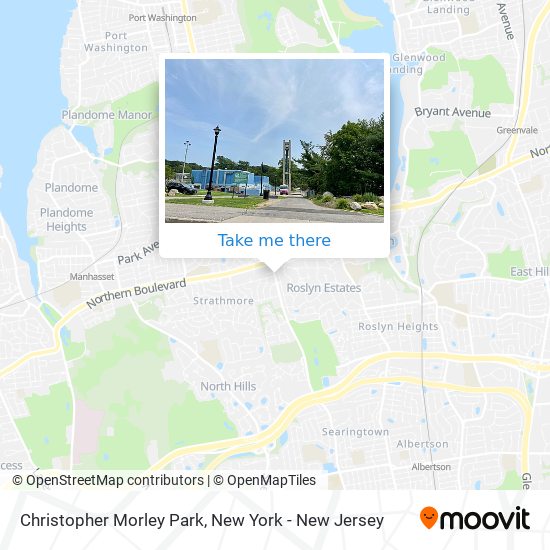 Christopher Morley Park map