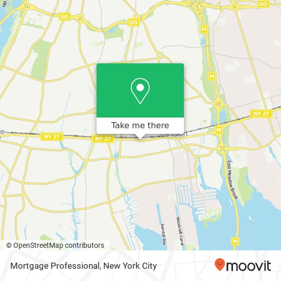 Mortgage Professional map