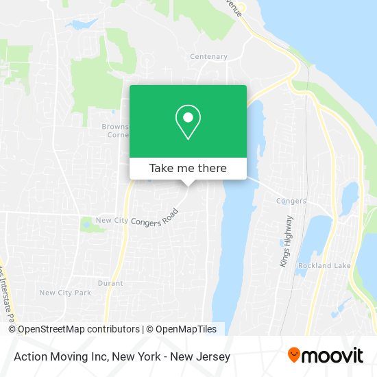 Mapa de Action Moving Inc