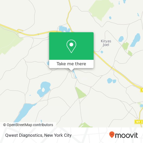 Qwest Diagnostics map