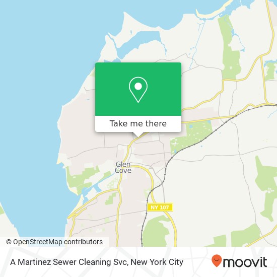 A Martinez Sewer Cleaning Svc map