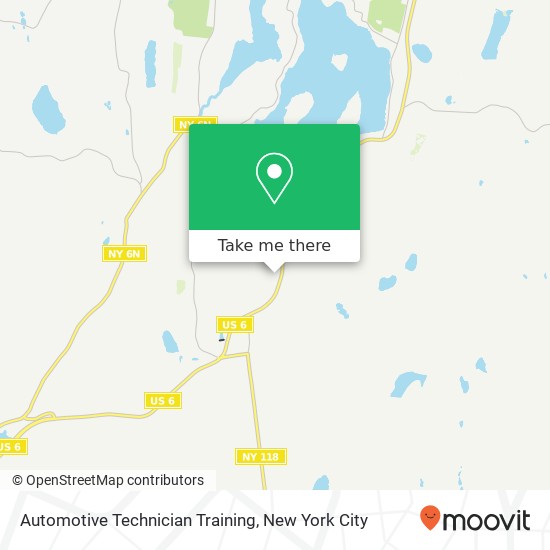 Automotive Technician Training map