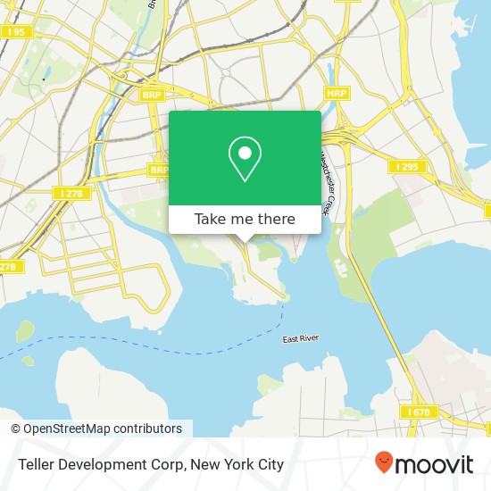 Teller Development Corp map