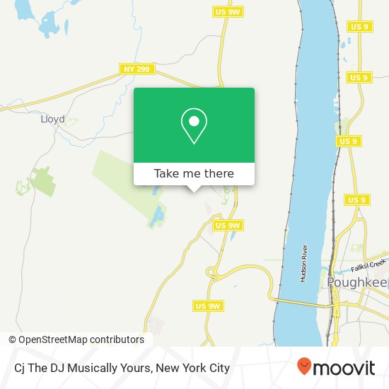 Cj The DJ Musically Yours map