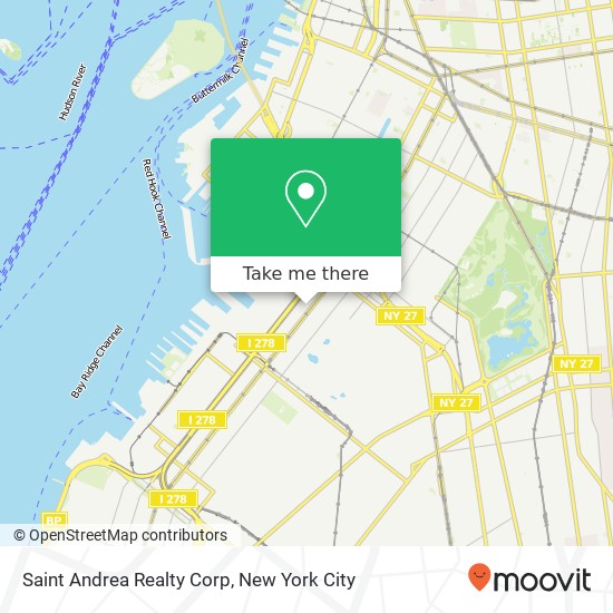 Saint Andrea Realty Corp map