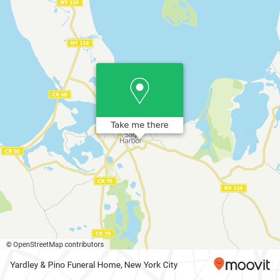 Mapa de Yardley & Pino Funeral Home