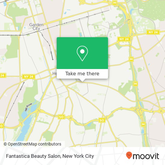 Mapa de Fantastica Beauty Salon