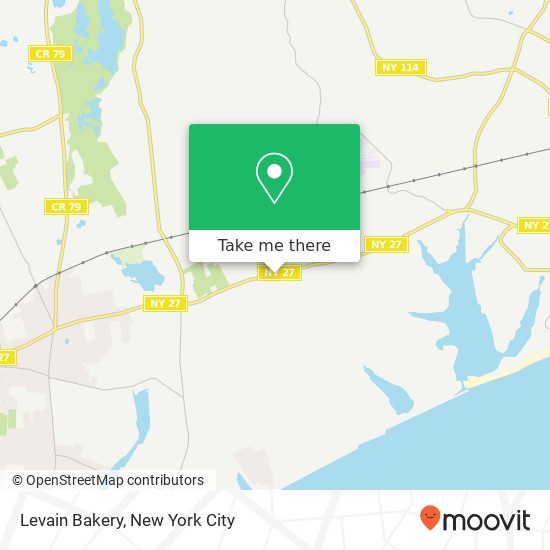 Mapa de Levain Bakery