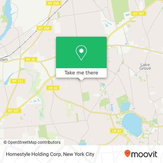 Homestyle Holding Corp map