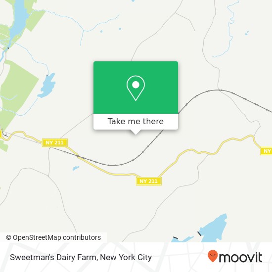 Mapa de Sweetman's Dairy Farm