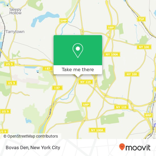 Bovas Den map