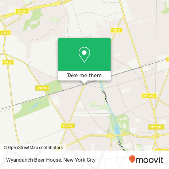 Mapa de Wyandanch Beer House