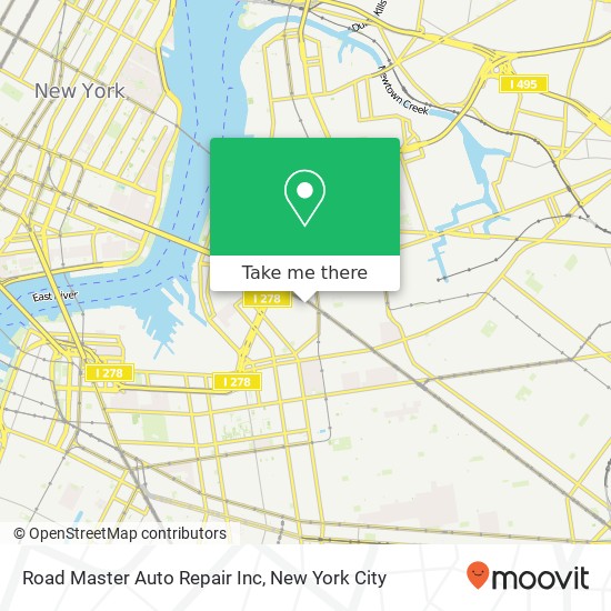 Road Master Auto Repair Inc map