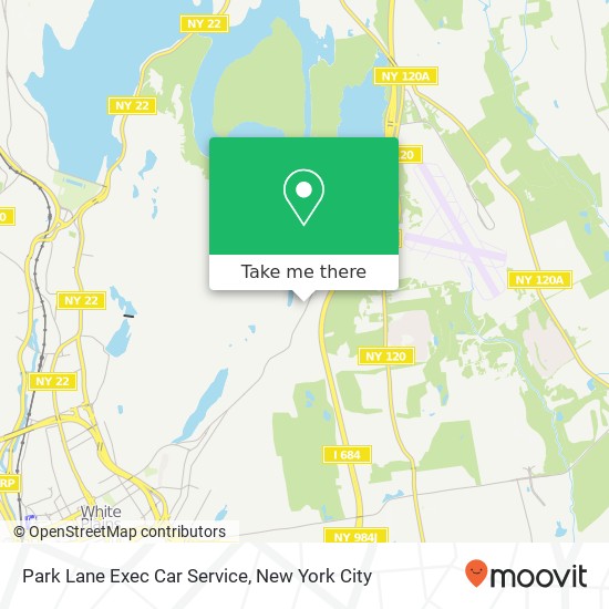 Mapa de Park Lane Exec Car Service