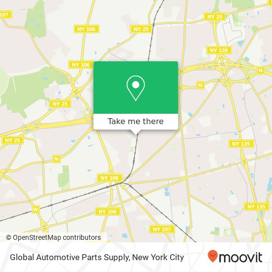 Global Automotive Parts Supply map