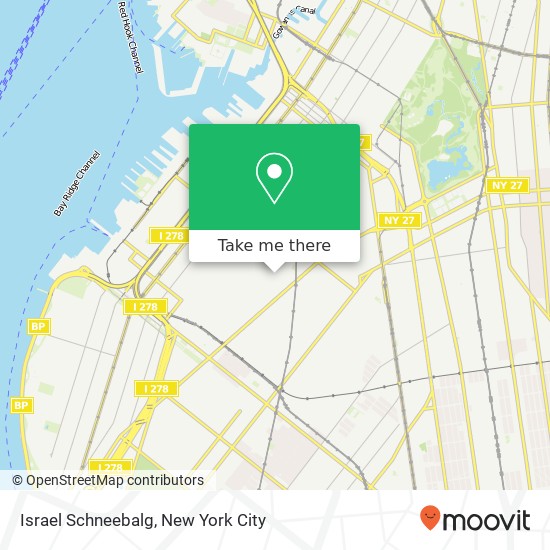 Israel Schneebalg map