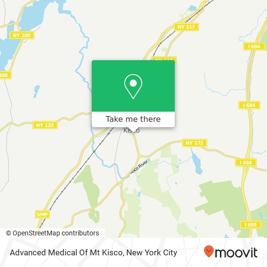 Mapa de Advanced Medical Of Mt Kisco