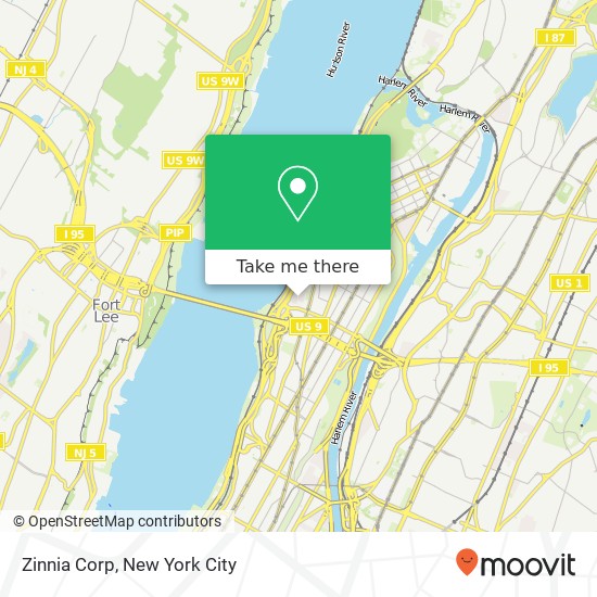 Zinnia Corp map