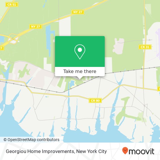 Georgiou Home Improvements map