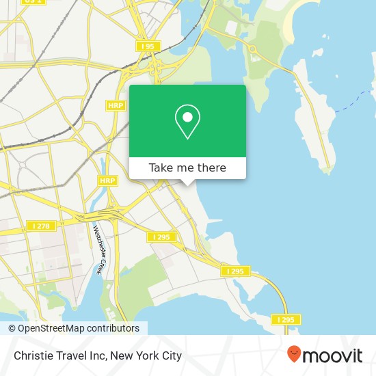 Christie Travel Inc map