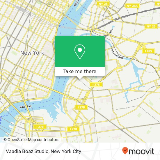 Vaadia Boaz Studio map