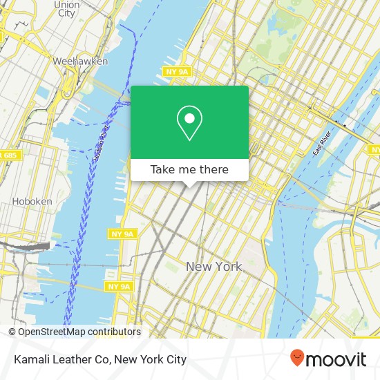 Mapa de Kamali Leather Co
