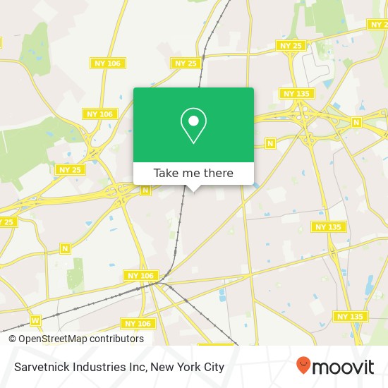 Sarvetnick Industries Inc map