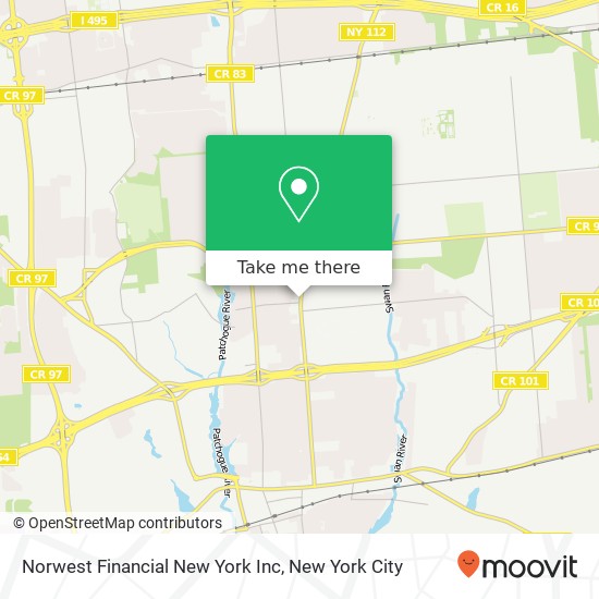 Norwest Financial New York Inc map