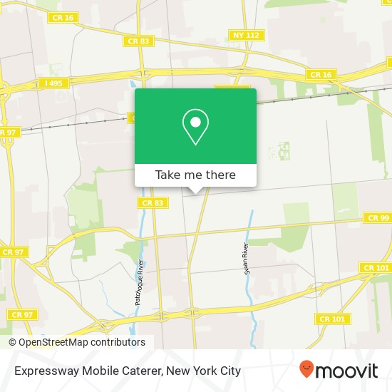 Expressway Mobile Caterer map