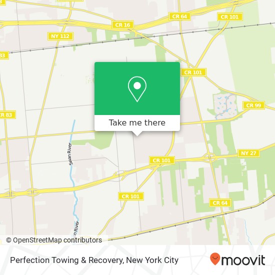 Mapa de Perfection Towing & Recovery