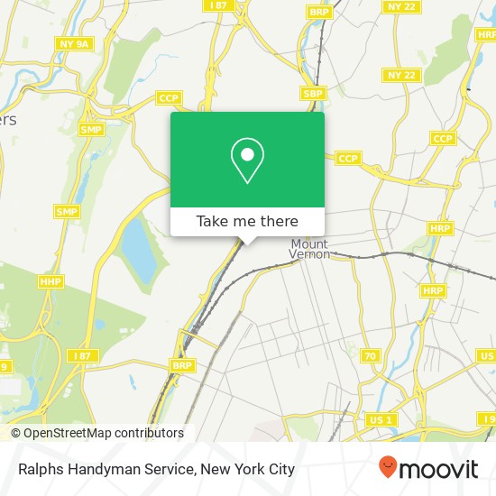 Ralphs Handyman Service map