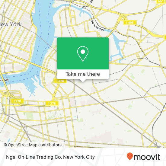 Ngai On-Line Trading Co map