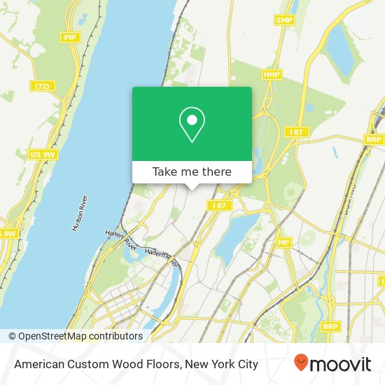 Mapa de American Custom Wood Floors