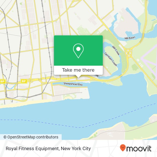 Mapa de Royal Fitness Equipment