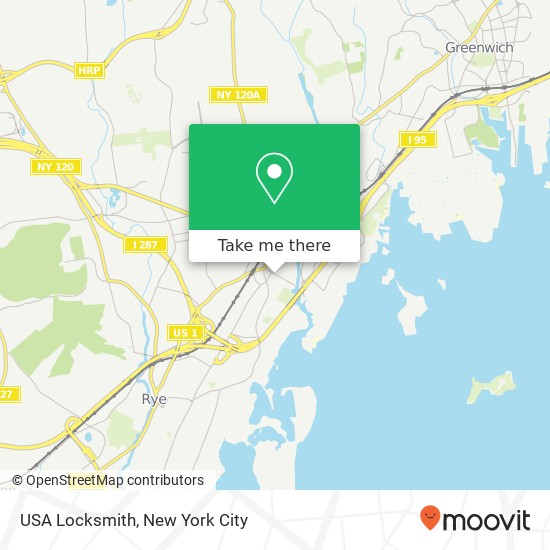 Mapa de USA Locksmith