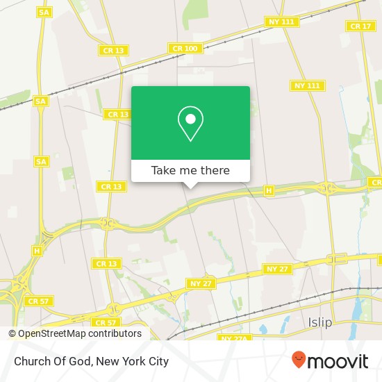 Church Of God map