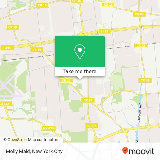 Molly Maid map