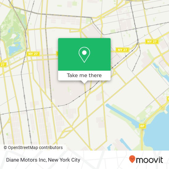 Diane Motors Inc map