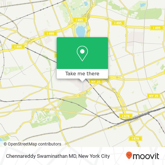 Mapa de Chennareddy Swaminathan MD