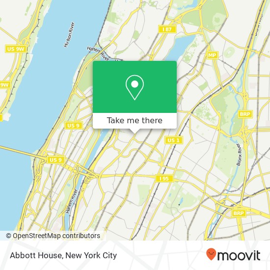 Mapa de Abbott House