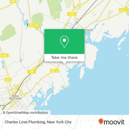 Charles Love Plumbing map