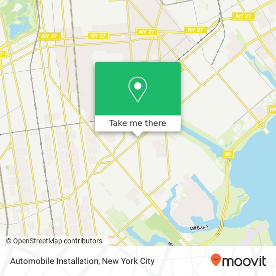 Automobile Installation map