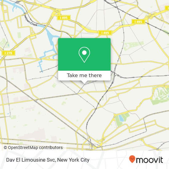 Dav El Limousine Svc map