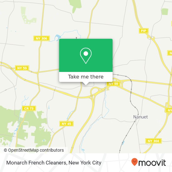 Mapa de Monarch French Cleaners