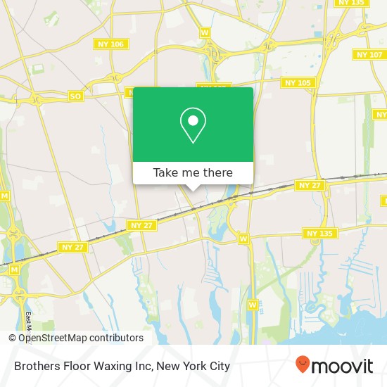 Mapa de Brothers Floor Waxing Inc