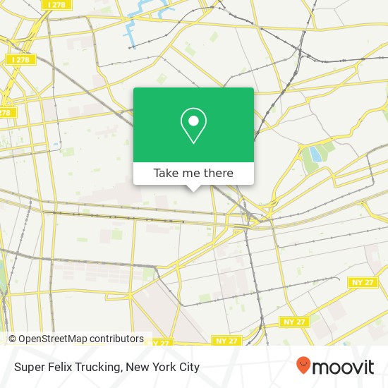 Super Felix Trucking map