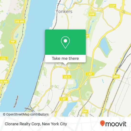 Clorane Realty Corp map
