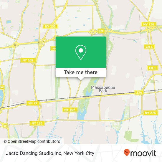 Jacto Dancing Studio Inc map