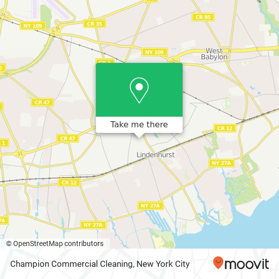 Champion Commercial Cleaning map