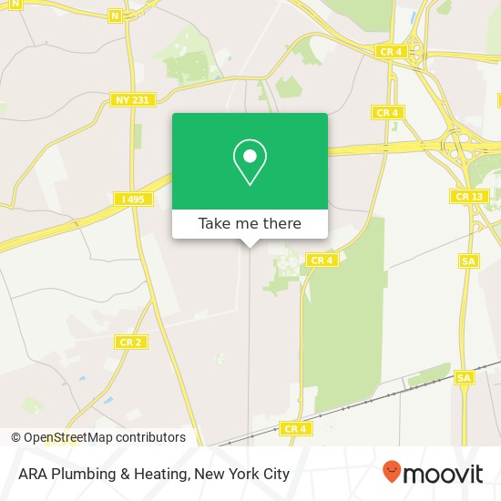 Mapa de ARA Plumbing & Heating